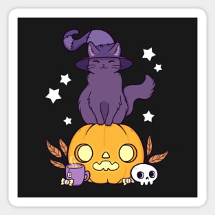 Pumpkin Cat  | Nikury Sticker